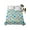 Blue, Yellow, Orange, variant on Twin Flat Sheet Only Summer Surfing Beach Tropical Palm Tree Soft Microfiber Cooling Bedding Sheets Rustic Wooden Plank Flat Bed Sheet