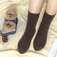 thumbnail image 5 of QWZNDZGR Womens Thick Warm Wool Socks, 5 Pack Casual Crew Cozy Thermal Winter Socks for Gifts, 5 of 5