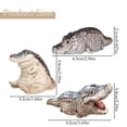 thumbnail image 2 of Alligator Baby Statue Ornament,Garden Animals Crocodile Figurine, Resin Animal Sculpture for Cute Mini Alligator Indoor Outdoor Home Decoration Figurines Animal Statue Sculpture, 2 of 6