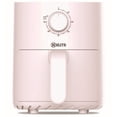 thumbnail image 2 of Kitchen Elite Compact Mechanical Air Fryer, 2.2 Qt, Manual Knob Control, Pink, 2 of 8