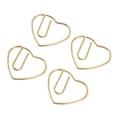thumbnail image 3 of 100Pcs Heart Shaped Paper Clips Iron Decorative Paperclips Set Perfect for Marking Books Notebooks Clipboards in Office School or Home Use, 3 of 7