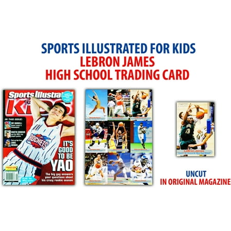 LeBron James Cleveland Cavaliers Sports Illustrated for Kids High School Trading