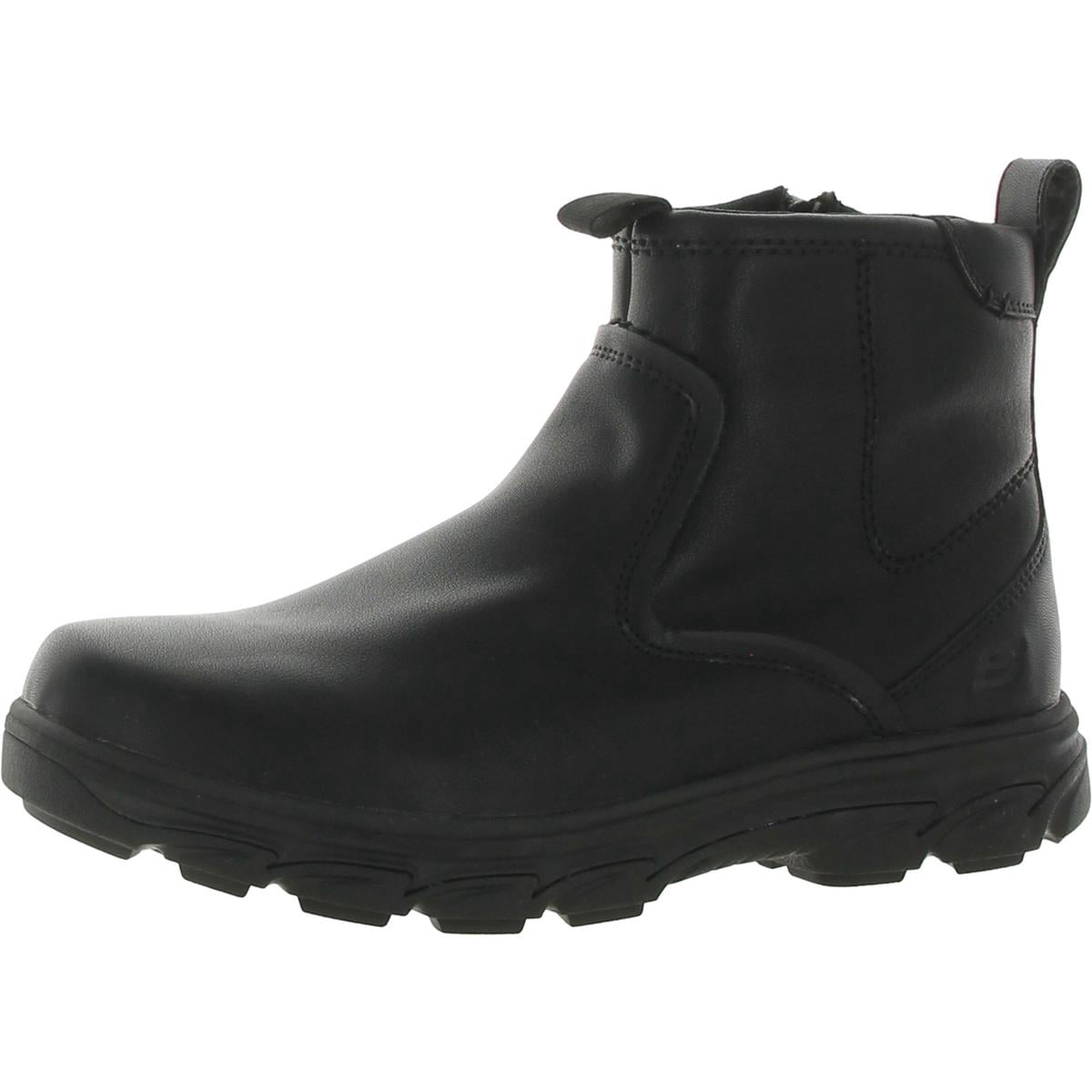 Skechers Mens Resment - Korver Leather Casual Ankle Boots 