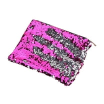 Sequins Pencil Case (Glitter Storage Bag), Glitter Gradient Pencil Case Features Sturdy Handles And Extra-Wide Zipper For Quick Access, Learners Sequins Large Capacity Pencil(#A), By Meiiso