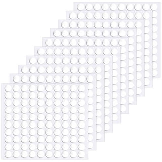 Poster Putty, 210 Pcs 30mm/1.18u201d Adhesive Dots, Double Sided Removable  Sticky Tack, Clear Round Reusable Mounting Stickers Transparent Tacky Glue  Tape for Wall Hanging Pictures 