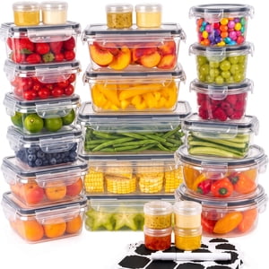 TAIMASI 50-Piece Food Storage Container Set with Lids