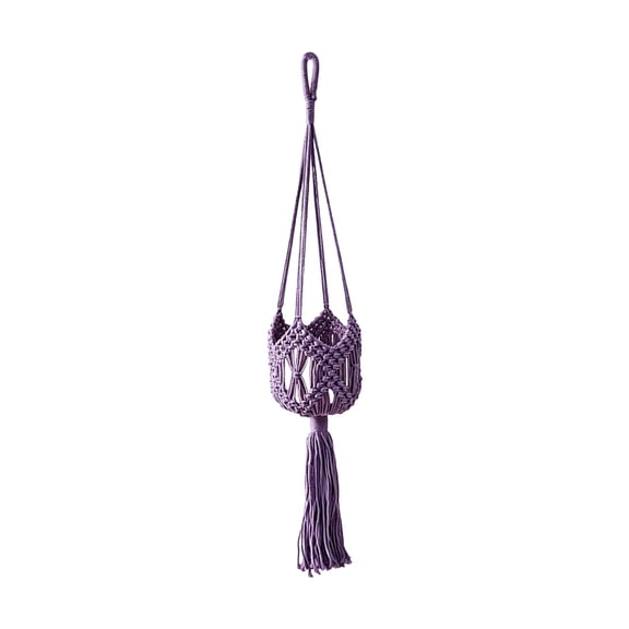 Fareti Hanging Planter with Patterns, Macrame Plant Hangers Indoor Macrame for up to 8 inch Pot Crochet Boho Plant Hanger Holder for Indoor Outdoor