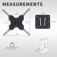 thumbnail image 3 of Soporte para TV VIVO RV, soporte grande, VWRV2 Max VESA 400 x 400, 20 kg, 3 of 9