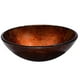 thumbnail image 3 of Aquaterior Retro Round Tempered Glass Vessel Sink P1 with ORB Mounting Ring and 1 5/8" Pop Up Drain Combo Set Bathroom Aquaterior Modern, 3 of 10