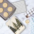 thumbnail image 5 of Yayeee Pot Holders Kitchen Heat Resistant with Pocket 7"x9.8" Cotton Oven Cooking Hot Pads, Cartoon Christmas Trees, 5 of 7