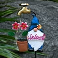 thumbnail image 4 of Matoen Solar Garden Gnomes Outdoor Stakes - 3.9inch Outdoor Garden Decor - LED Outdoor Decor Light-Unique Housewarming Gifts Yard Art Decoration for Patio Lawn Ornaments, 4 of 6