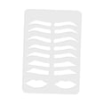 thumbnail image 2 of Placa de forma de ceja de 2-4 cejas reutilizables Tarjeta de potencia de cejas acrílicas para las cejas para 2 piezas, 2 of 7