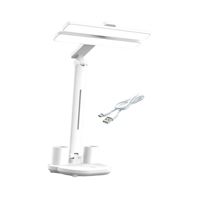 Lámpara de lectura lámpara de escritorio plegable ajustable multifunción lámpara de guardería decoración de protección ocular práctica lámpara de mesa base