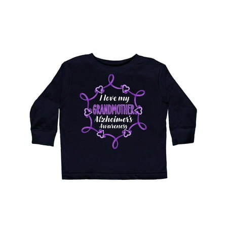 

Inktastic I Love My Grandmother Alzheimer s Awareness Gift Toddler Boy or Toddler Girl Long Sleeve T-Shirt