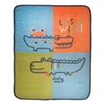 thumbnail image 1 of Edredón cunero Baby Mink Cunero Ligero Estampado Azul, 1 of 4