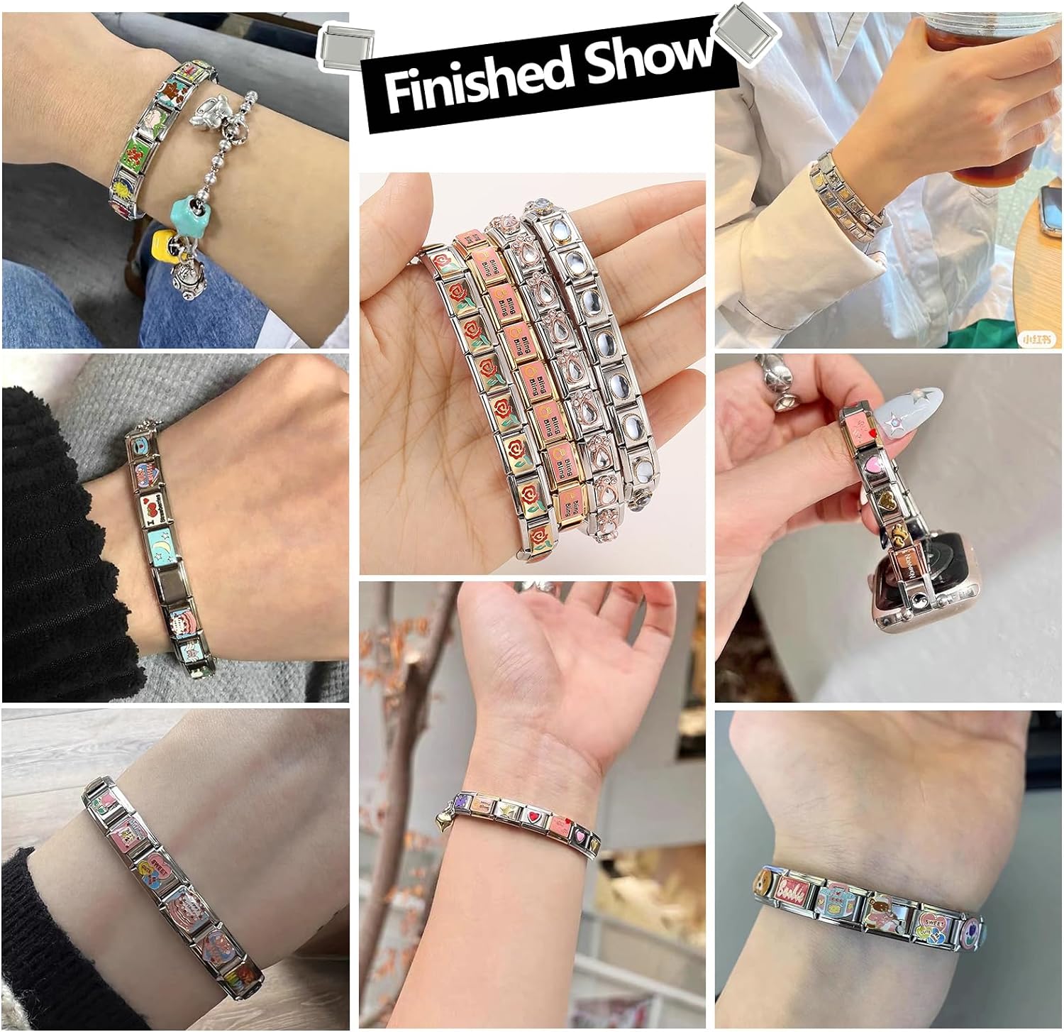 Cheap italian charm bracelet links new arrivals
