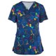 thumbnail image 1 of Puntoco mujeres moda manga corta cuello tops uniforme de trabajo blusa camisa Puntoco Puntoco-523, 1 of 3