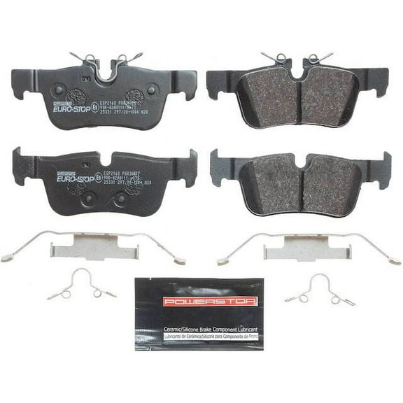 Rear Brake Pad Set - Compatible with 2016 - 2022 BMW X1 2017 2018 2019 2020 2021
