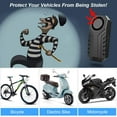thumbnail image 3 of Wsdcam Wireless Bicycles Alarm with Remote Super Loud DIY Touch Motion Alarms for Vehicle Bike Motorcycle Scooter,SOS Function, 3 of 7
