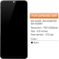 thumbnail image 5 of For Samsung Galaxy A04 Screen Replacement for Samsung A04 LCD Display A045F/DS SM-A045F LCD Digitizer Screen Touch Assembly Repair Part with Frame, 5 of 7