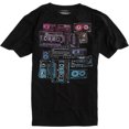 thumbnail image 1 of Ecko Unltd. Camiseta gráfica Tape Deck para hombre, negra, mediana, 1 of 1