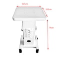 thumbnail image 5 of ToppiJoy Beauty Salon Trolley Cart with Built-In Sockets, Heavy Duty Iron Cart for Salons, Spas & Makeup Studios, 5 of 11