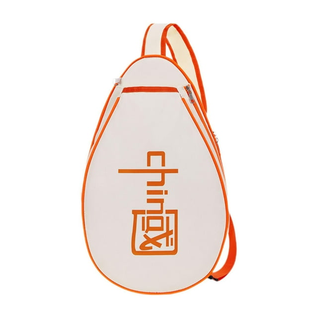 Bolsa de tenis Zulema bolsa de transporte al aire libre para mujeres y hombres beige naranja