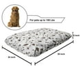 thumbnail image 2 of Birds Pet Bed, Tweeting Little Sparrows Perching on Spriggy Twigs Vintage Pattern, Chew Resistant Pad for Dogs and Cats Cushion with Removable Cover, 24" x 39", Seal Brown and Pale Grey, by Ambesonne, 2 of 4