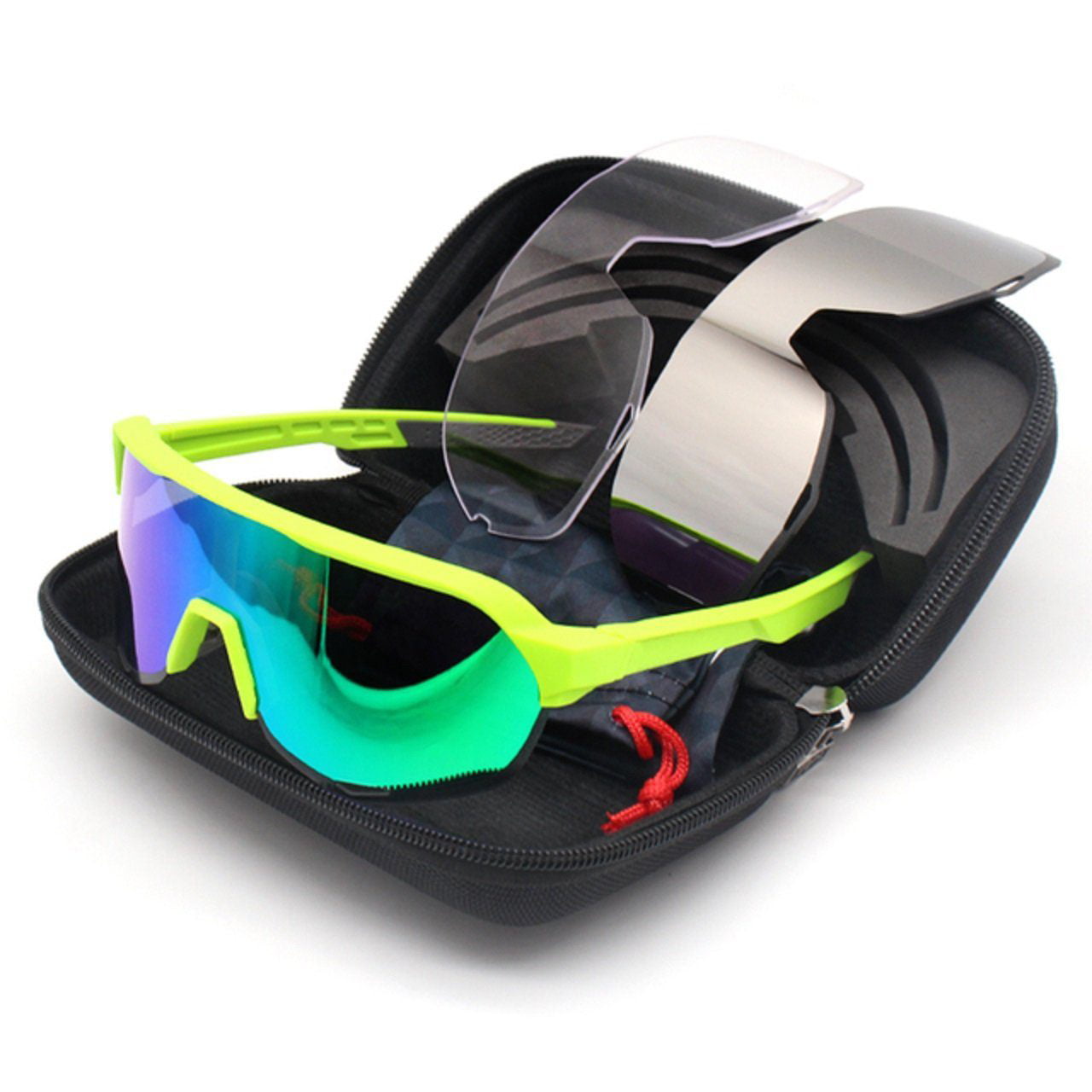 Details about   KAPVOE Photochromic Cycling Sunglasses Unisex TR-90 Road Mountain Bike Glasses 