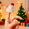 thumbnail image 2 of Clode Santa Hats for Crafts Christmas Hat Scarf Christmas Decorations Indoor Home Decor Ornaments Party Decorations for Women, 2 of 8