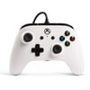Restored PowerA Wired Controller For Xbox One - White (Refurbished)