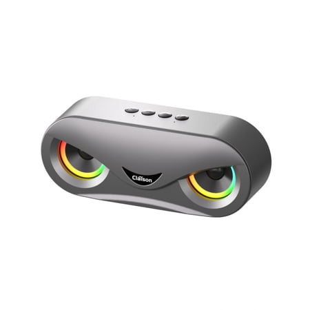 Eagle Eye Bluetooth Speaker Powerful Wireless Home Outdoor Subwoofer Mobile Portable Luminous TF Card U Disk Speaker