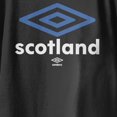 thumbnail image 3 of Umbro Kids Scotland Diamond Logo T Shirt (Black, XS-XL), 3 of 4