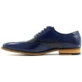 thumbnail image 5 of Stacy Adams Mens Tinsley Wingtip Oxford Cobalt/Navy 11, 5 of 7