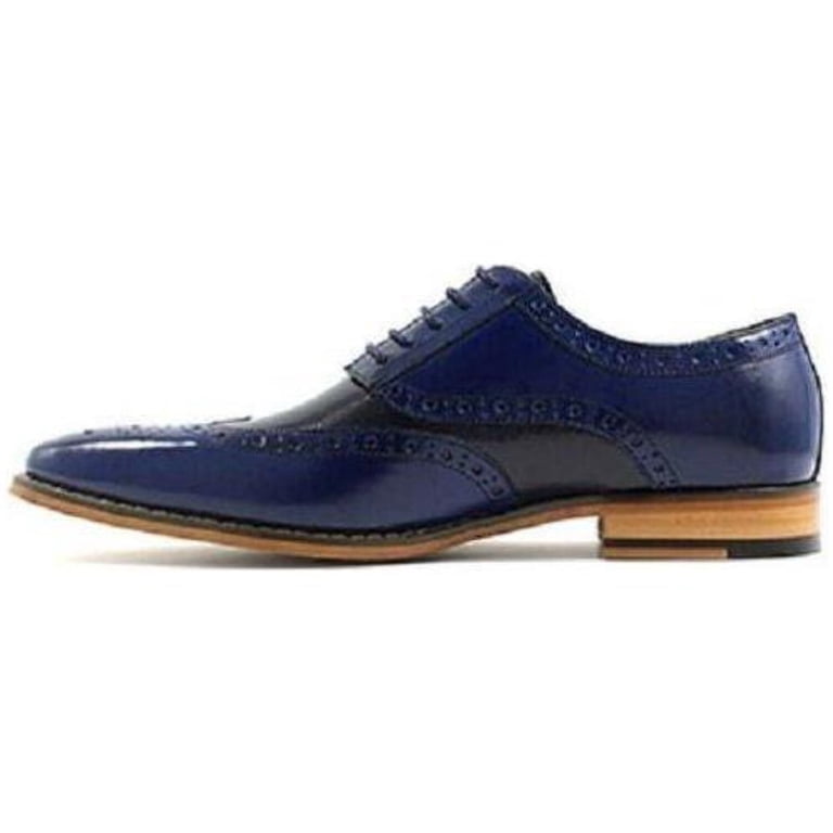 Stacy Adams Tinsley Wingtip Oxford Mens Shoes Cobalt Multi  display picture 2