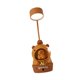 thumbnail image 5 of Lámpara de escritorio de Capybara Luce Light Recargable para Biños Regalos para niñas Regalos con sacapuntas a lápiz para la oficina Bedside Kids Room Rana, 5 of 8