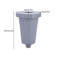 thumbnail image 2 of Fdit Stainless Steel Coffee Filtering Cup, Stainless Steel Coffee Filtering Basket,Reusable Coffee Filter Stainless Steel Coffee Filtering Cup Basket for Home Brewer, 2 of 8