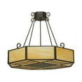 thumbnail image 2 of Meyda Tiffany 123526 32.25" W Lakeside Semi-Flushmount Ceiling Fixture - Bronze, 2 of 6