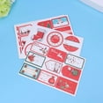 thumbnail image 3 of 3pcs Christmas Themed Sticker Self Adhesive Cartoon Wrapping Labels Sticker Gift Tags Decals Name Sticker for Office School Children, 3 of 6