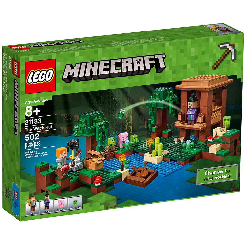 Lego Minecraft The Witch Hut 21133 Building Set 502 Pieces