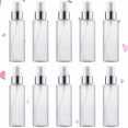 thumbnail image 3 of 10pcs 100ML Portable Spraying Bottles Durable Multi-purpose Toning Lotion Dispensing Bottles Toner Perfume Spray Containers (White), 3 of 8