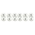 thumbnail image 1 of stanreset 100 Pairs/10 Pairs Clothes Snap Buttons Clothing Accessory Small Stitching Crafts DIY Button Buckles Parts Sewing Craft Ornament 12.0mm Silver white/7.0mm, 1 of 6