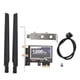 thumbnail image 2 of Adaptador Inalámbrico PCIE, Chipset 8265AC De Tarjeta De Red Inalámbrica PCIE Estable De Doble Banda Para Pantallas Publicitarias Para Computadoras Todo En, 2 of 7