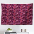 thumbnail image 1 of Floral Tapestry, Scroll Style Ornament with Curly Leaves and Classic Baroque Influences, Fabric Wall Hanging Decor for Bedroom Living Room Dorm, 2 Sizes, Pale Mauve and Lavender, by Ambesonne, 1 of 1