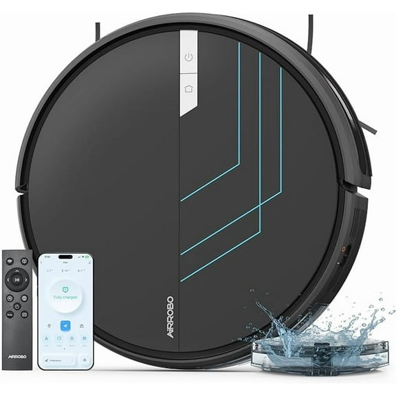 AIRROBO P30  3 in 1 Robot Vacuum and Mop Cleaner with App Control,2 in 1 Tank for Pet Hair,Home Mapping