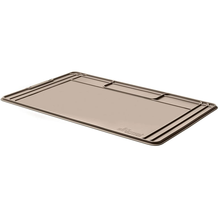 WeatherTech SinkMat – Waterproof Under Sink Liner Mat for Kitchen Bathroom  – 34” x 22” Inches - Durable, Flexible Tray – Home undersink Organizer Must