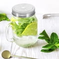 thumbnail image 4 of 10pcs Canning Lids Stainless Steel Jar Airtight Lids with Straw Hole Can Lids, 4 of 6