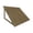 Bronze, variant on 5 ft. Houstonian Metal Standing Seam Awning, Black - 68 x 24 x 24 in.