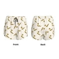 thumbnail image 6 of Sigee Cartoon Snake for Women's Athletic Shorts High Waisted Running Shorts Pocket Sporty Short Gym Elastic Workout ShortsLarge, 6 of 9