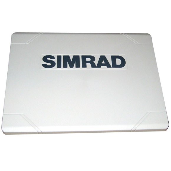 Funda solar para Simrad GO12 con letras blancas y grises